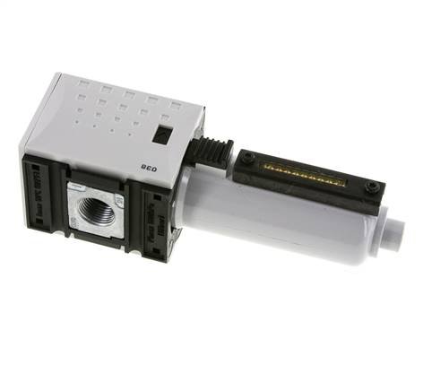 Filtre à charbon actif G3/8'' 470l/min sans drainage Métal Futura 1