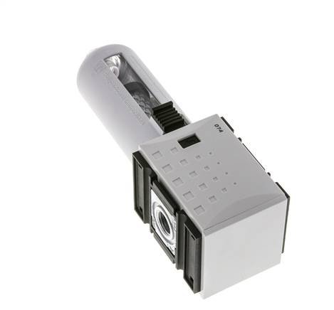 Filtre à charbon actif G1/4'' 470l/min sans drainage Polycarbonate Futura 1