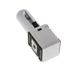 Filtre à charbon actif G1/4'' 470l/min sans drainage Polycarbonate Futura 1