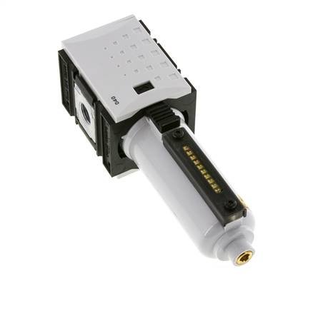 Filtre à charbon actif G1/4'' 470l/min sans drainage Métal Futura 1