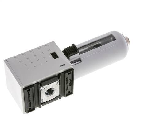 Filtre à charbon actif G1/4'' 470l/min sans drainage Polycarbonate Futura 1