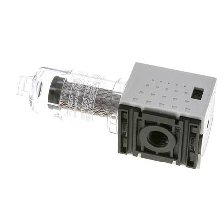 Filtre à charbon actif G1/4'' 470l/min sans drainage Polycarbonate Futura 0