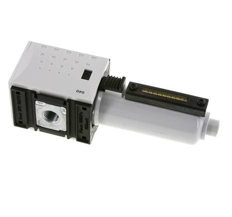 Filtre à charbon actif G1/4'' 470l/min sans drainage Métal Futura 1