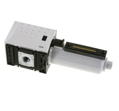 Filtre à charbon actif G1/4'' 470l/min sans drainage Métal Futura 1