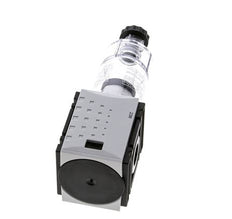 Pré-filtre 0,3 microns G1/4'' 140l/min Semi-Auto Polycarbonate Futura 0