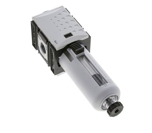 Pré-filtre 0.3microns G3/8'' 300l/min Semi-Auto Polycarbonate Futura 1