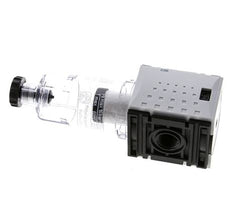 Pré-filtre 0,3 microns G1/4'' 140l/min Semi-Auto Polycarbonate Futura 0