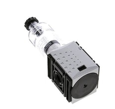 Pré-filtre 0,3 microns G1/4'' 140l/min Semi-Auto Polycarbonate Futura 0