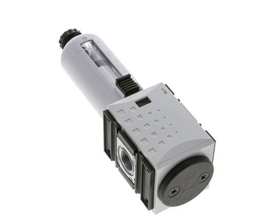 Pré-filtre 0.3microns G3/8'' 300l/min Semi-Auto Polycarbonate Futura 1