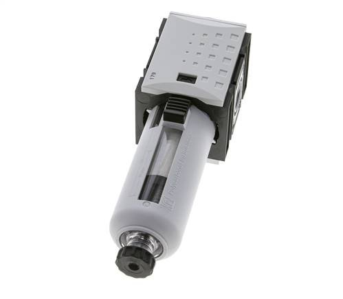 Pré-filtre 0.3microns G3/8'' 300l/min Semi-Auto Polycarbonate Futura 1