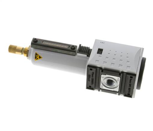 Microfiltre 0.01microns G1/4'' 350l/min Auto Metal Futura 1