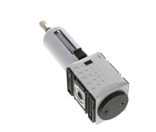 Microfiltre 0.01microns G1/4'' 350l/min Auto (Fermé sans pression) Polycarbonate Futura 1