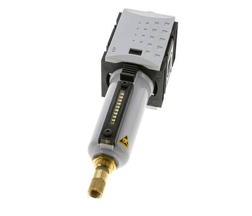 Microfiltre 0.01microns G3/8'' 350l/min Auto Metal Futura 1