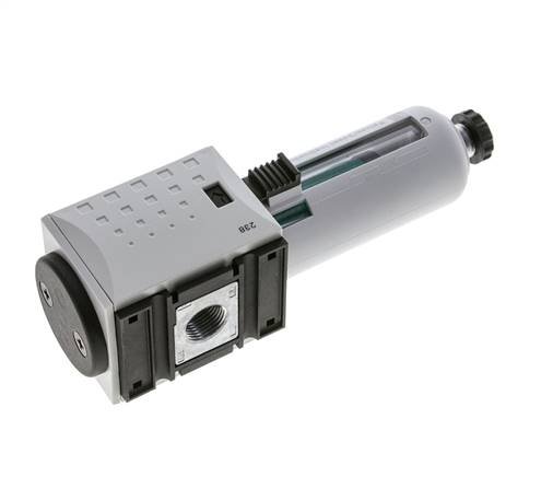 Microfiltre 0.01microns G3/8'' 350l/min Semi-Auto Polycarbonate Futura 1