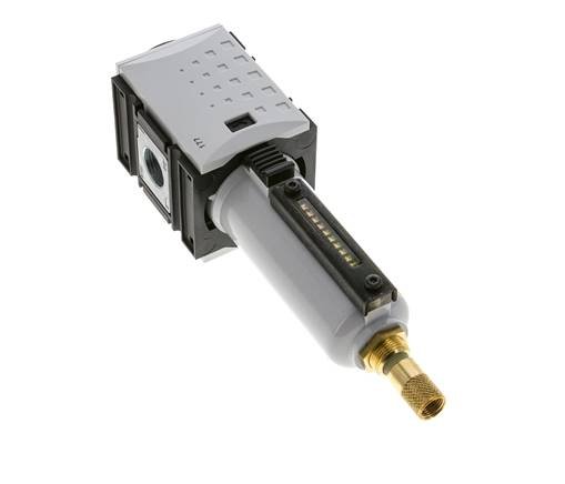 Microfiltre 0.01microns G3/8'' 350l/min Auto Metal Futura 1