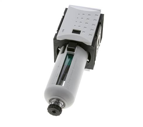 Microfiltre 0.01microns G3/8'' 450l/min Semi-Auto Polycarbonate Futura 2