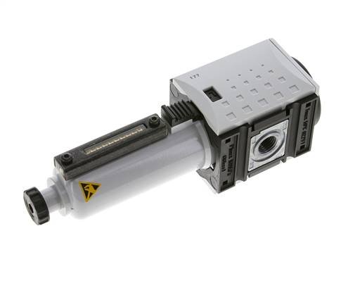 Microfiltre 0.01microns G1/4'' 350l/min Semi-Auto Metal Futura 1