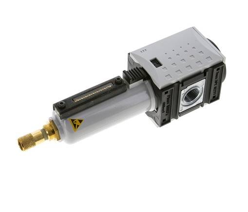 Microfiltre 0.01microns G3/8'' 350l/min Auto Metal Futura 1