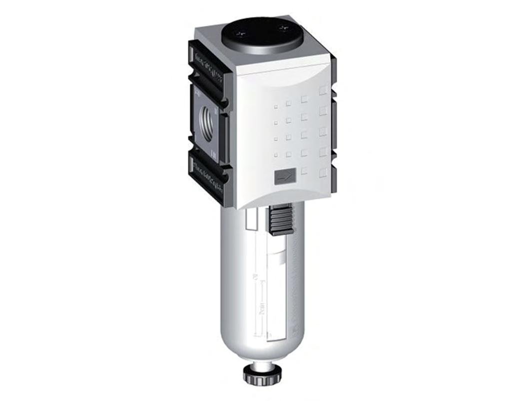 Microfiltre 0.01microns G3/8'' 450l/min Semi-Auto Polycarbonate Futura 2