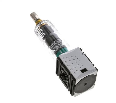 Microfiltre 0.01microns G1/4'' 190l/min Auto (Fermé sans pression) Polycarbonate Futura 0