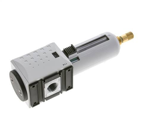 Microfiltre 0.01microns G3/8'' 350l/min Auto Polycarbonate Futura 1