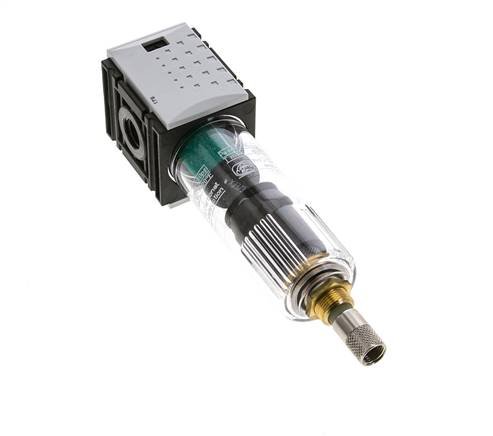 Microfiltre 0.01microns G1/4'' 190l/min Auto (Fermé sans pression) Polycarbonate Futura 0