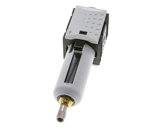 Microfiltre 0.01microns G1/4'' 350l/min Auto (Fermé sans pression) Polycarbonate Futura 1