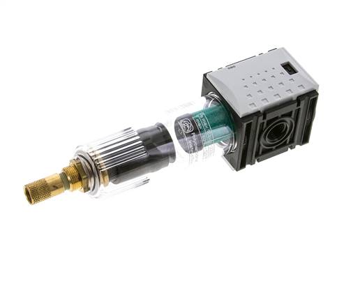 Microfiltre 0.01microns G1/4'' 190l/min Auto Polycarbonate Futura 0