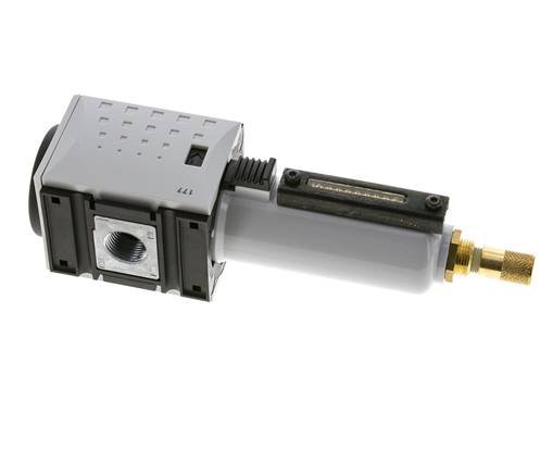 Microfiltre 0.01microns G3/8'' 350l/min Auto Metal Futura 1