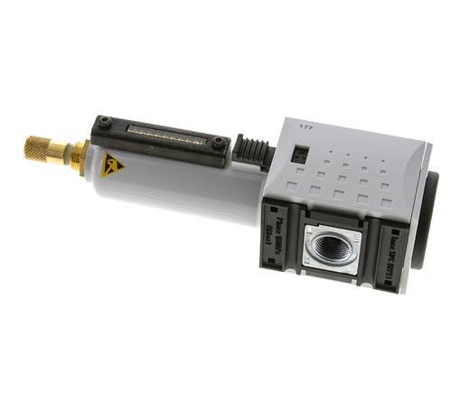 Microfiltre 0.01microns G3/8'' 350l/min Auto Metal Futura 1