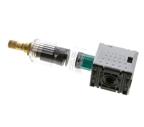 Microfiltre 0.01microns G1/4'' 190l/min Auto Polycarbonate Futura 0