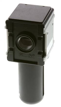 Filtre à charbon actif G1'' 3000l/min Cage de protection semi-automatique Polycarbonate Multifix 4