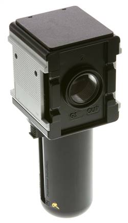 Filtre à charbon actif G1'' 3000l/min Cage de protection semi-automatique Polycarbonate Multifix 4