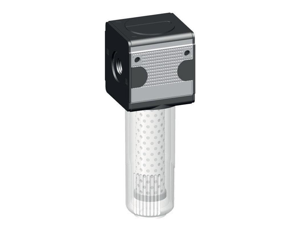 Filtre à charbon actif G1/4'' 380l/min Semi-Auto Polycarbonate Multifix 1