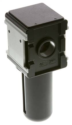 Filtre à charbon actif G1'' 3000l/min Cage de protection semi-automatique Polycarbonate Multifix 4