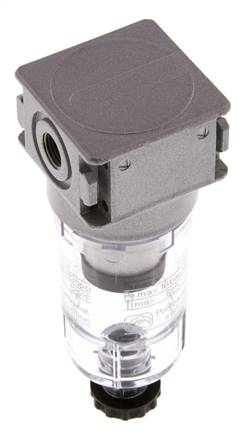 Pré-filtre 0.3microns G1/8'' 130l/min Semi-Auto Polycarbonate Multifix 0