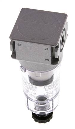 Pré-filtre 0.3microns G1/8'' 130l/min Semi-Auto Polycarbonate Multifix 0