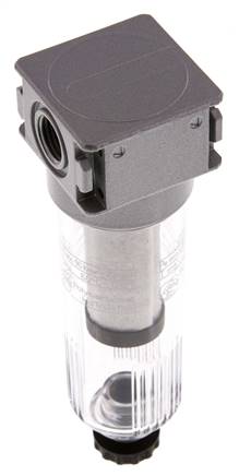 Pré-filtre 0.3microns G1/4'' 160l/min Semi-Auto Polycarbonate Multifix 0