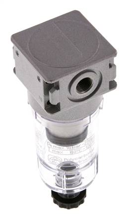 Pré-filtre 0.3microns G1/8'' 130l/min Semi-Auto Polycarbonate Multifix 0