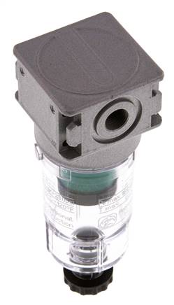 Microfiltre 0.01microns G1/8'' 230l/min Semi-Auto Polycarbonate Multifix 0