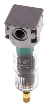 Microfiltre 0.01microns G1/4'' 450l/min Auto Polycarbonate Multifix 0