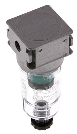 Microfiltre 0.01microns G1/8'' 230l/min Semi-Auto Polycarbonate Multifix 0