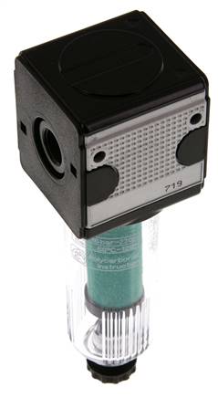 Microfiltre 0.01microns G1/4'' 280l/min Semi-Auto Polycarbonate Multifix 1