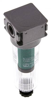 Microfiltre 0.01microns G1/4'' 450l/min Semi-Auto Polycarbonate Multifix 0