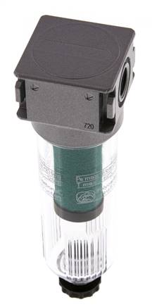 Microfiltre 0.01microns G1/4'' 450l/min Semi-Auto Polycarbonate Multifix 0