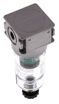 Microfiltre 0.01microns G1/8'' 230l/min Semi-Auto Polycarbonate Multifix 0