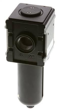Microfiltre 0.01microns G1'' 1500l/min Cage de Protection Semi-Auto en Polycarbonate Multifix 4