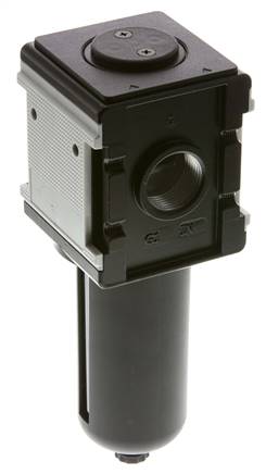 Microfiltre 0.01microns G1'' 1500l/min Cage de Protection Semi-Auto en Polycarbonate Multifix 4