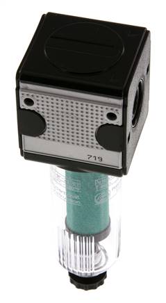 Microfiltre 0.01microns G1/4'' 280l/min Semi-Auto Polycarbonate Multifix 1