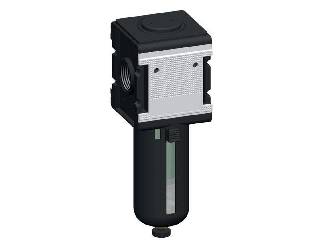 Microfiltre 0.01microns G3/4'' 1500l/min Cage de Protection Semi-Auto en Polycarbonate Multifix 4